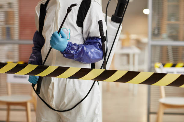 Professional Biohazard Cleanup technician working in Yosemite National Park, CA
